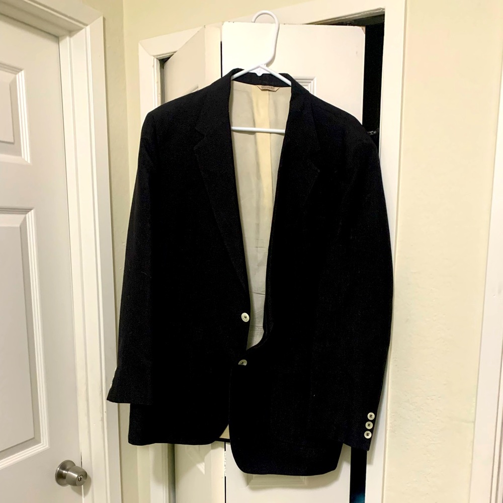 Sharp black blazer